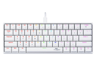 Klawiatura przewodowa FroggieX Polar Strike FX-PC-K1-W RGB Biała